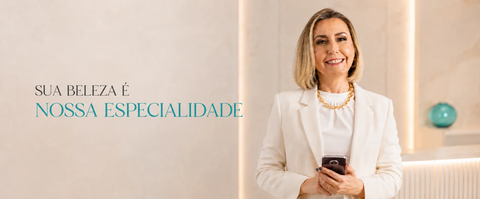 Sua beleza é a nossa especialidade — Clínica Luciana Andrade